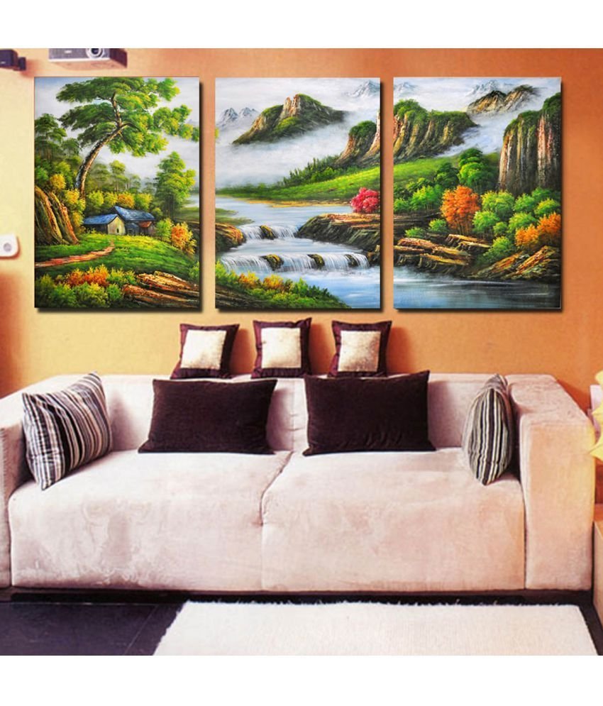 Canvas Painting Without Frame