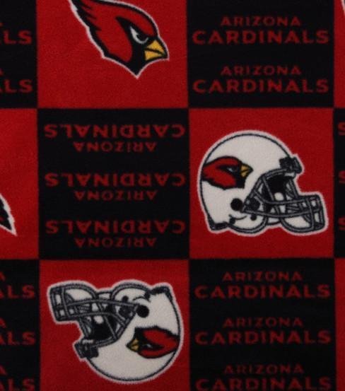 Arizona-Cardinals-NFL-Fleece-Fabric-by-Fabric-Traditions-1.jpg Arizona Cardinals NFL Fleece Fabric by Fabric Traditions - Image 1